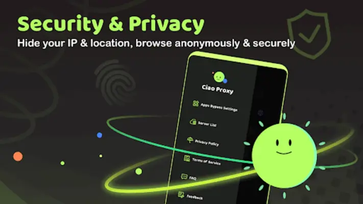 Ciao Proxy - Safer & Private android App screenshot 0